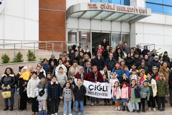 Çiğli'den tatilde çocuklara doğa ve hayvan sevgisi dolu bir gün