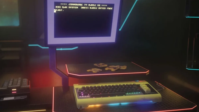 Commodore 77, Cyberpunk 2077 temalı yeni sürümünü tanıttı - 3