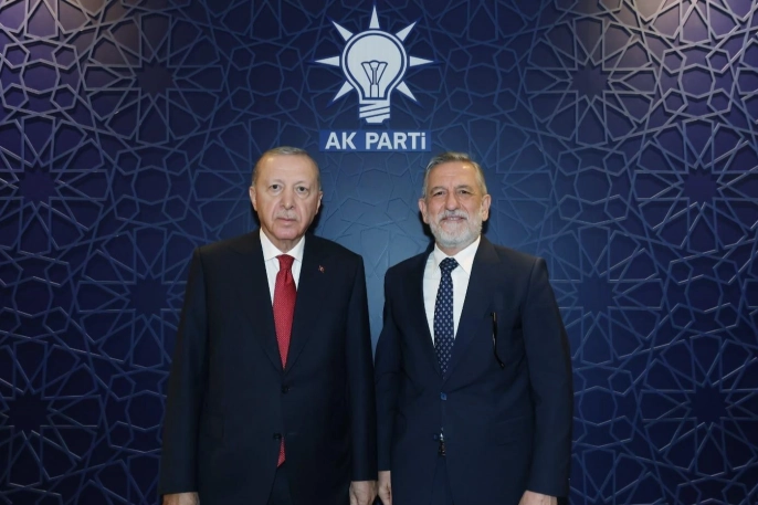 Cumhurbaşkanı Erdoğan ve İbrahim Burkay görüşmesinde önemli projeler konuşuldu