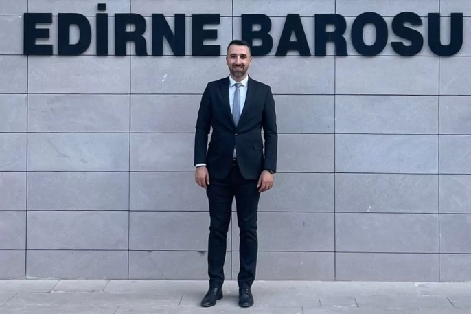Edirne barosu başkan vekili taner balta oldu