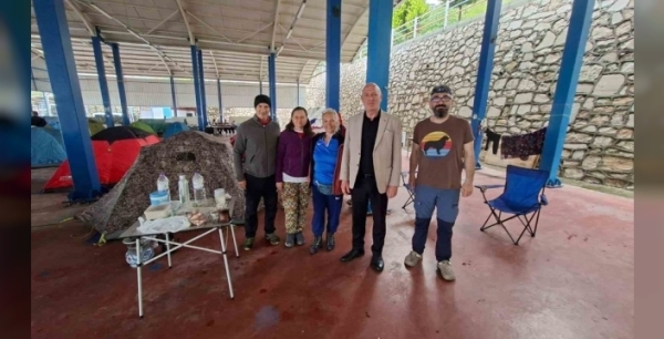 100 dağcı, Babadağ'da doğayla buluştu