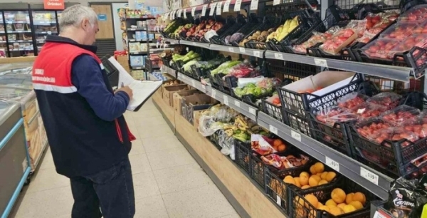 Afyonkarahisar'da market fiyat denetimleri hız kesmeden sürüyor