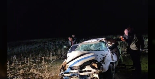 Aksaray'da kontrolden çıkan otomobil takla attı: 3 yaralı