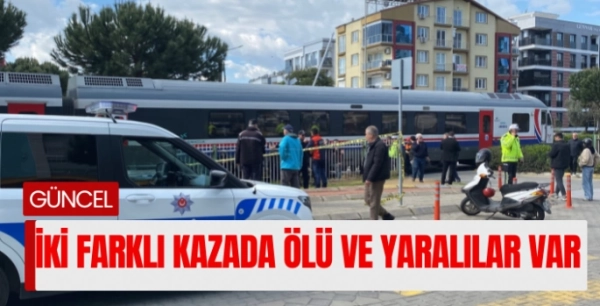 Aydın'da iki farklı kazada ölü ve yaralılar var