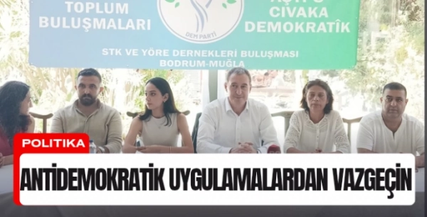 Bakırhan hükümete seslendi: Antidemokratik uygulamalardan vazgeçin
