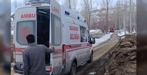 Başkale'de çıkan yangın, 3 çocuğu hastaneye kaldırdı