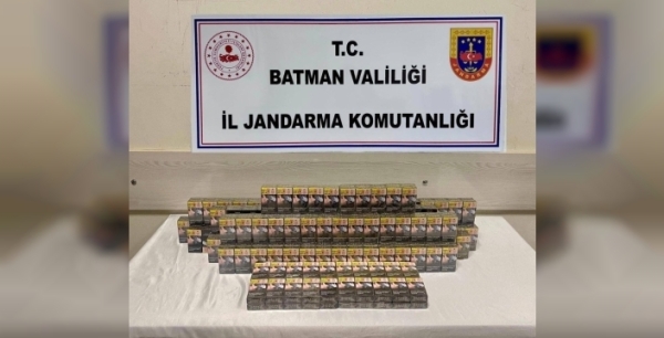 Batman'da kaçak sigara operasyonu: 4 bin 867 paket ele geçirildi