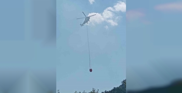 Bayındır'da orman yangını söndürüldü, soğutma çalışmaları sürüyor