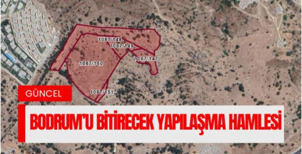 Bodrum’u bitirecek yapılaşma hamlesi! Belediyenin görüşüne ilişkin ‘Sahte Belge! İddiası