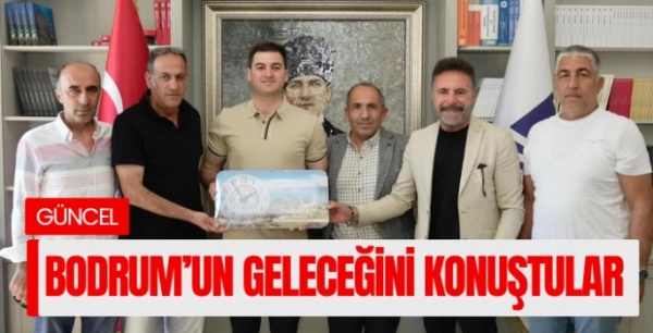 Bodrum Vanlılar Derneği'nden Başkan Mandalinci'ye Ziyaret