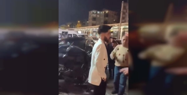 Bursa'da dehşet anları: 3 araç hurdaya döndü, mucize eseri can kaybı yok!