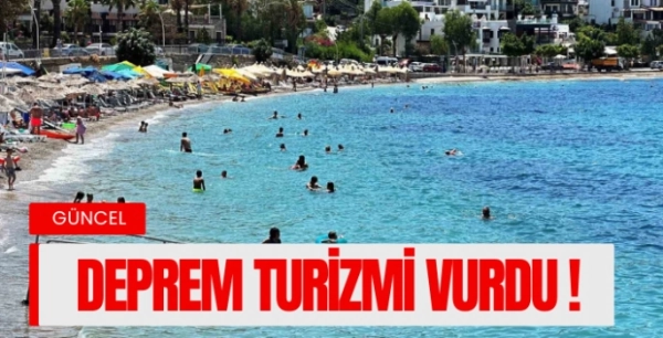 Ege Depremi Erken Rezervasyon dönemini etkiledi Taleplerde azalma var 