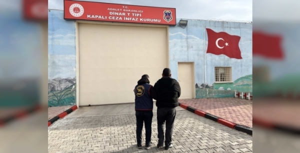 FETÖ’den 14 yıl 2 ay hapis cezasıyla aranan şahıs Dinar'da yakalandı