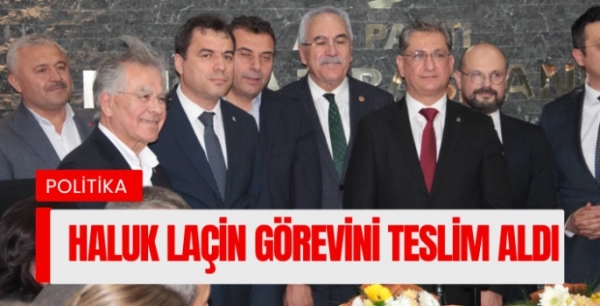 Görevi teslim alan Haluk Laçin'in ilk mesajı seferberlik oldu! 