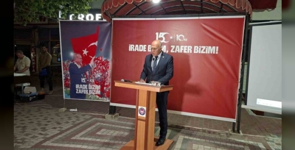 Hisarcık'ta 15 Temmuz Demokrasi ve Milli Birlik Günü coşkuyla anıldı