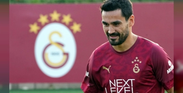 İlkay Gündoğan, Galatasaray'da ilk antrenmanına çıktı