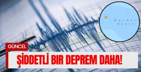 İstanbul'da  Şiddetli Bir Deprem Daha!