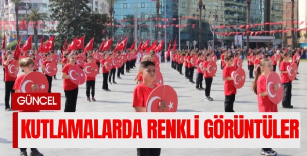  İzmir'de 23 Nisan kutlamalarından renkli görüntüler