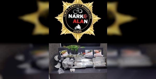 İzmir'de uyuşturucu imalatı yapan şahıs tutuklandı