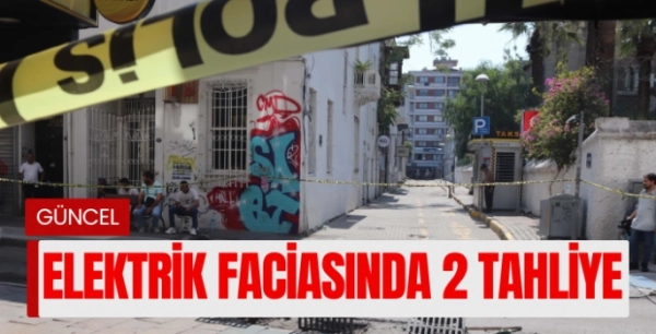 İzmir'deki elektrik faciası davasında 2 tahliye
