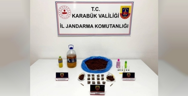 Karabük'te uyuşturucu operasyonunda 3 şüpheli yakalandı