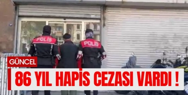 Kesinleşmiş 86 yıl hapisle aranan hırsız İzmir’de yakalandı