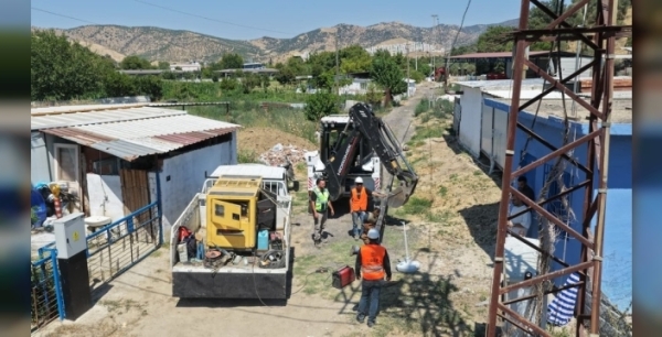 Koçarlı'ya 4,2 milyon liralık su yatırımı: Hacıhamzalar'ın altyapısı yenileniyor