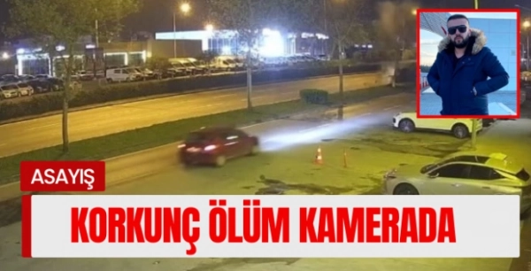 Korkunç ölüm kamerada