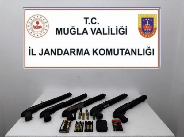 Köyceğiz'de Ruhsatsız Silah Operasyonu