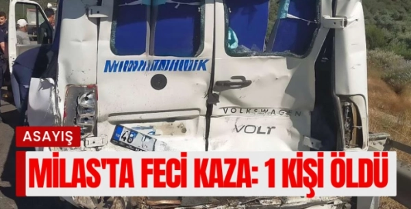 Milas'ta Feci Kaza: 1 Kişi Hayatını Kaybetti, 13 Yaralı