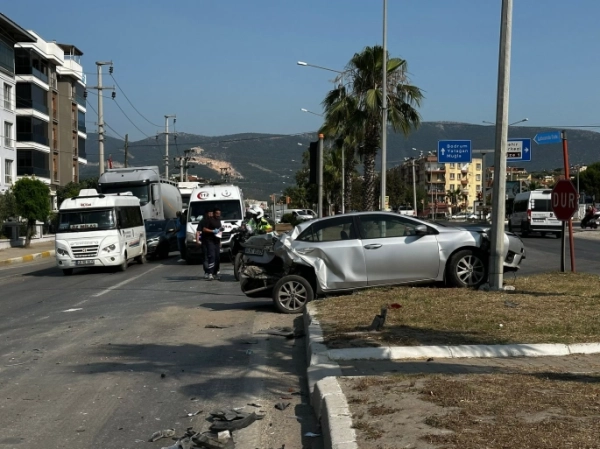 Milas'ta Trafik Kazası