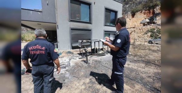 Muğla'da orman yangını sonrası hasar tespiti çalışmaları sürüyor