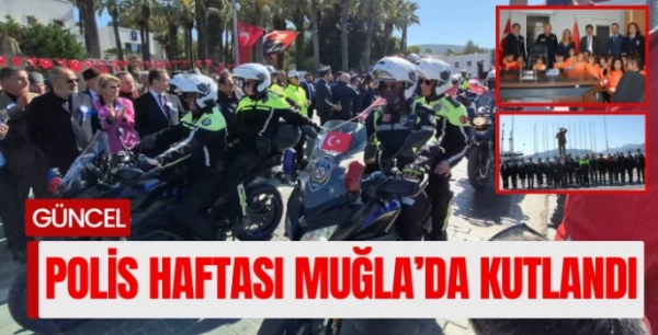 Muğla'da Polis haftası etkinliklerle kutlandı