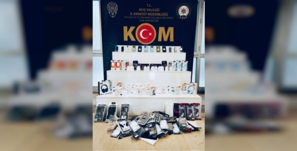 Muş'ta tarihi eser ve gümrük kaçakçılığına büyük darbe: 414 sikke ve 152 ürün ele geçirildi