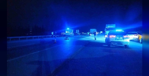 Mustafakemalpaşa'da feci kaza: Yaya hayatını kaybetti