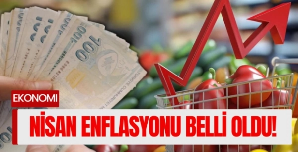 Nisan enflasyonu belli oldu! TÜİK 2025'in 4'üncü enflasyon 