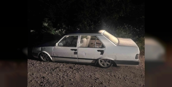 Ormana saklanan çalıntı otomobilin izini polis kameralarla buldu: 3 şüpheli yakalandı