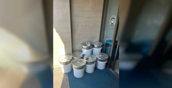 Otobüs bagajında satılmak üzere gönderilen yaprak, lahana sarma ve dolmalara el konuldu