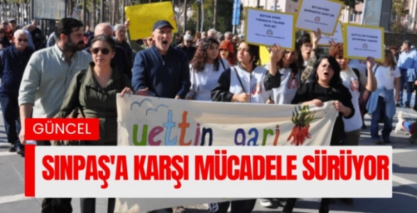Sinpaş'a karşı mücadele sürüyor: Halk proje alanına yürüdü