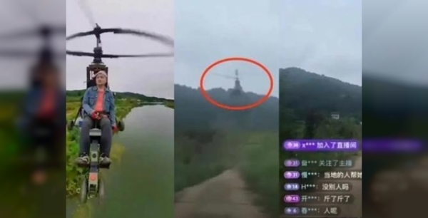 Sosyal medya fenomeni Tang Feiji, canlı yayında uçağıyla yere çakılarak hayatını kaybetti