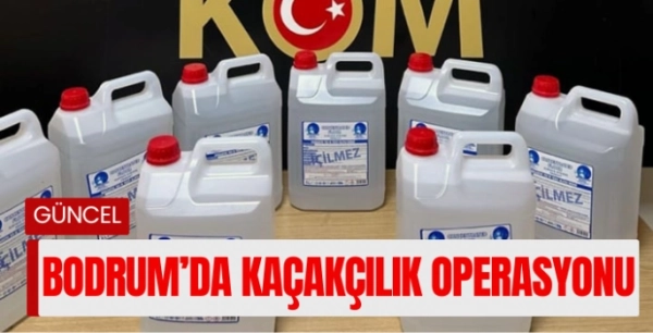 Tarihi eser ve kaçak alkol operasyonu