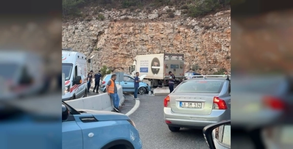 Ula'da trafik kazası: 2 yaralı