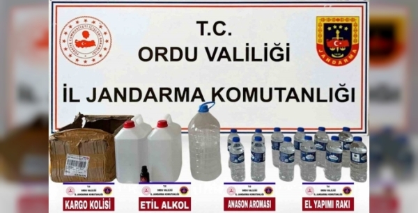 Yılbaşı Tehlikesi: Jandarma sahte alkol operasyonunda 11 şahıs yakalandı