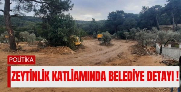 Zeytinlik katliamında Bodrum Belediyesi detayı 