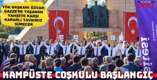 Atatürk Üniversitesi’nde 2025-2026 akademik yılı törenle başladı