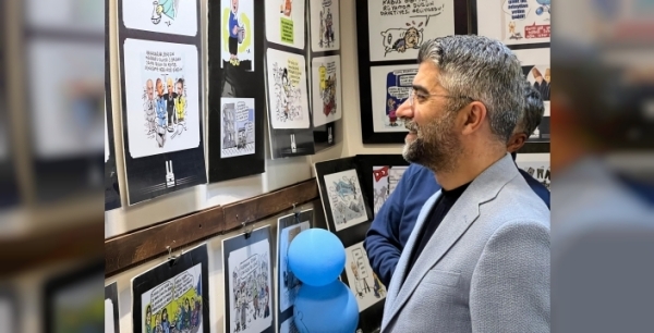 Başkan Küçükoğlu’ndan Karikatür Atölyesi’ne ziyaret