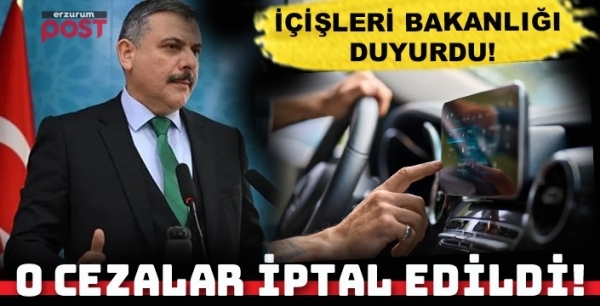 İçişleri Bakanlığı duyurdu. Araçlara takılan cihazlarla ilgili flaş karar