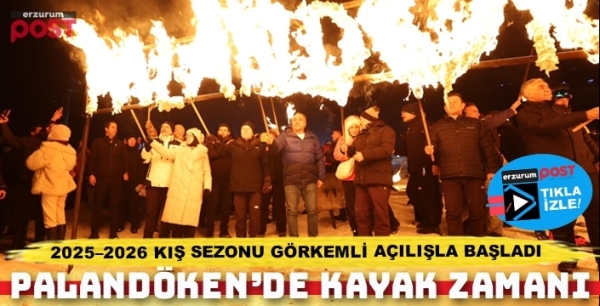 Palandöken Kayak Merkezi’nde 2025–2026 Kış sezonu başladı