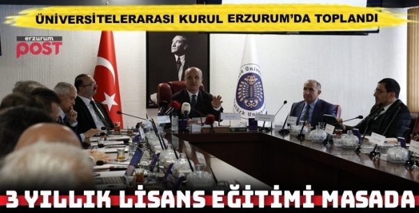 ÜAK Yönetim Kurulu Toplantısı Erzurum’da yapıldı