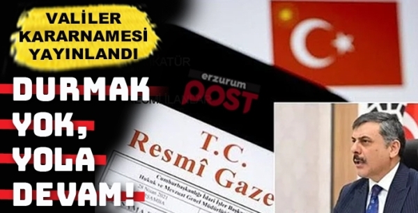 Valiler kararnamesi Resmi Gazete’de yayımlandı